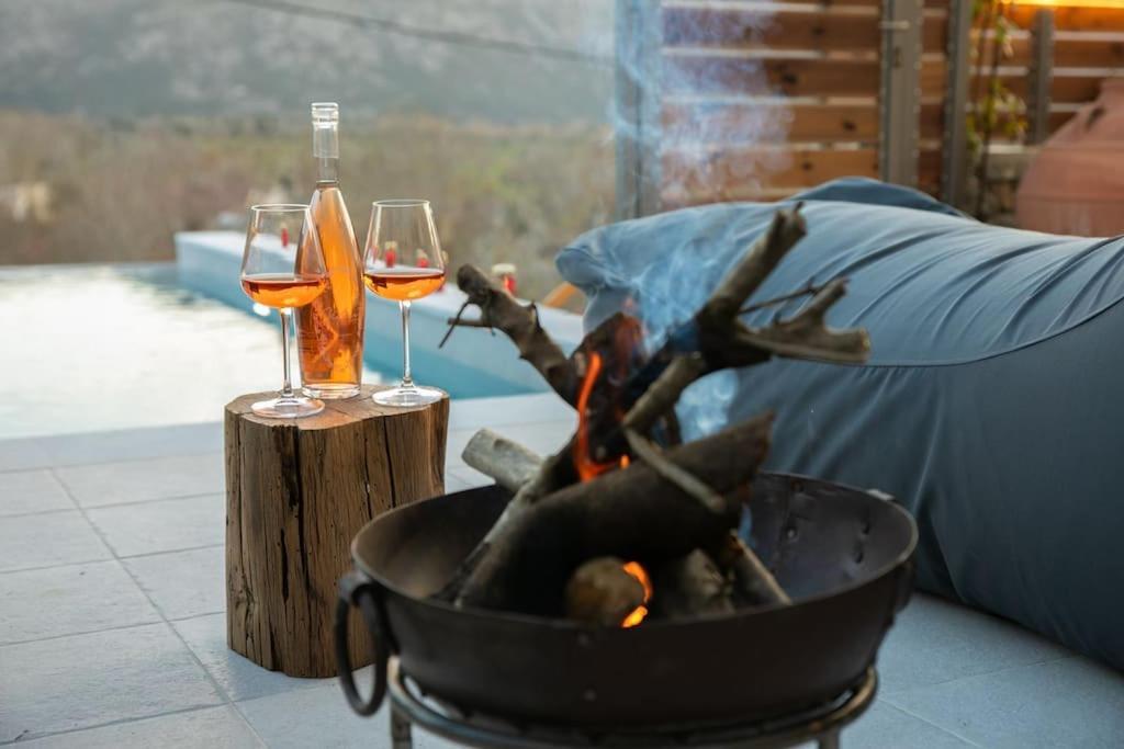 Lasithi Luxury Villa Mesa Lasithi Exterior foto