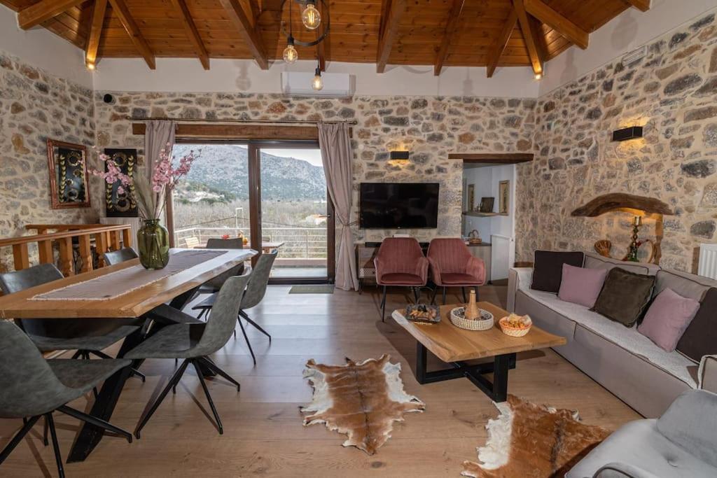 Lasithi Luxury Villa Mesa Lasithi Exterior foto